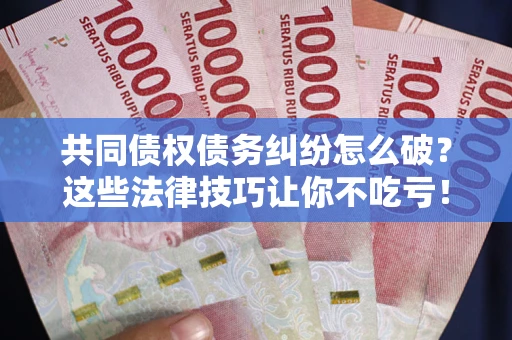 北京共同债权债务纠纷怎么破？这些法律技巧让你不吃亏！