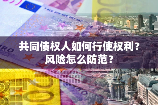 北京共同债权人如何行使权利？风险怎么防范？