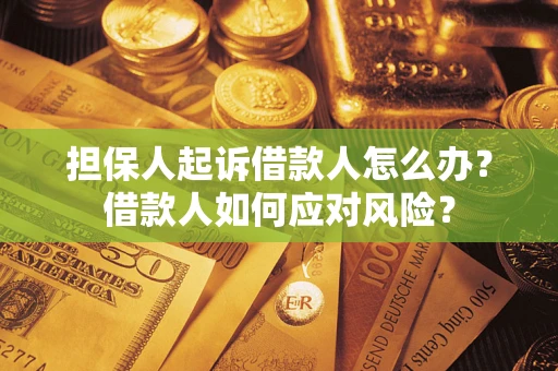 北京担保人起诉借款人怎么办？借款人如何应对风险？