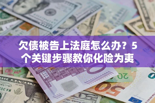 北京欠债被告上法庭怎么办？5个关键步骤教你化险为夷